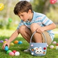 thumbnail image 4 of Fridja Sales Easter Storage Decoration Cord Basket for Countertop Coffee Table Cosmetics and Miscellaneous Items, 4 of 5