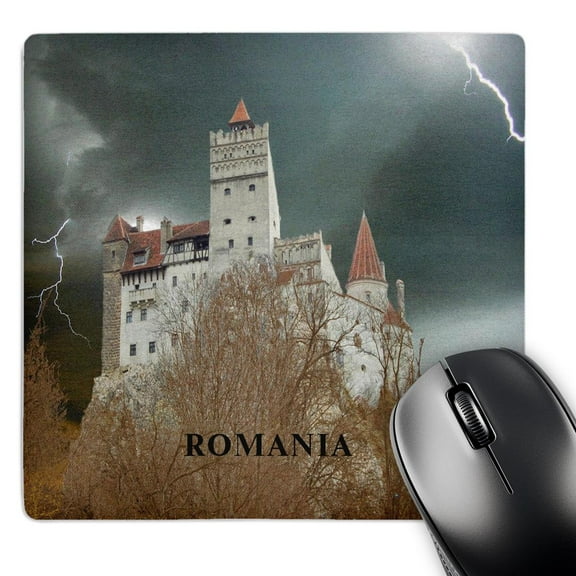 3dRose, Dracula Castle in Romania, MousePad