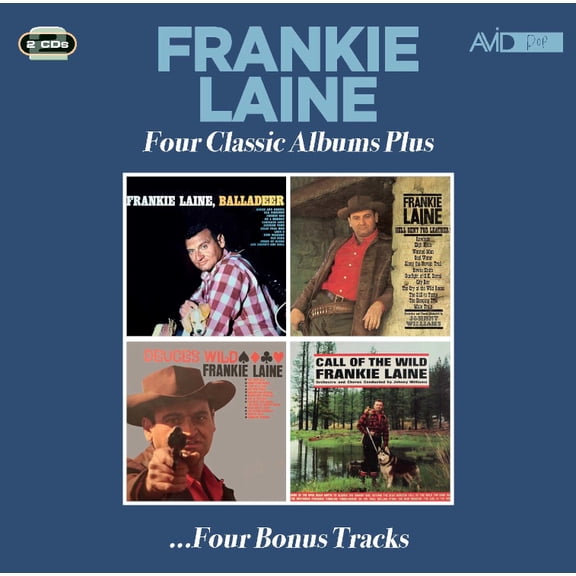 Frankie Laine Four Classic Albums Plus: Balladeer/Hell Bent for Leather/Deuces Wild/Call o (CD)