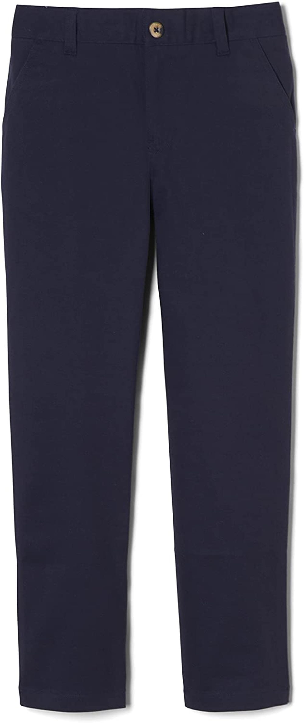 Standard & Husky French Toast Boys' Adjustable Waist Stretch Straight Fit Chino Pant 