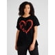 thumbnail image 1 of Valentines Day Shirts Love Heart Shirt Valentines Day Love Heart T-Shirt Printed T Shirt Women TopsCamisetas para mujer, lindas camisetas con estampado gráfico, de manga corta, estilo casual, para ve, 1 of 8