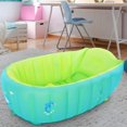 thumbnail image 4 of Ba?era inflable para bebé, 2 tama?os, opcional, ba?era para ni?os, respaldo de 45 grados, apariencia refinada, fácil de limpiar para ni?os, para baby shower, para ba?o, de 0 a 6 a?os(L) Ecomeon  no, 4 of 4
