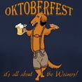 thumbnail image 3 of CafePress - LH Oktoberfest Dachshund Women's Dark T Shirt - Women's Traditional Fit Dark T-Shirt, 3 of 4