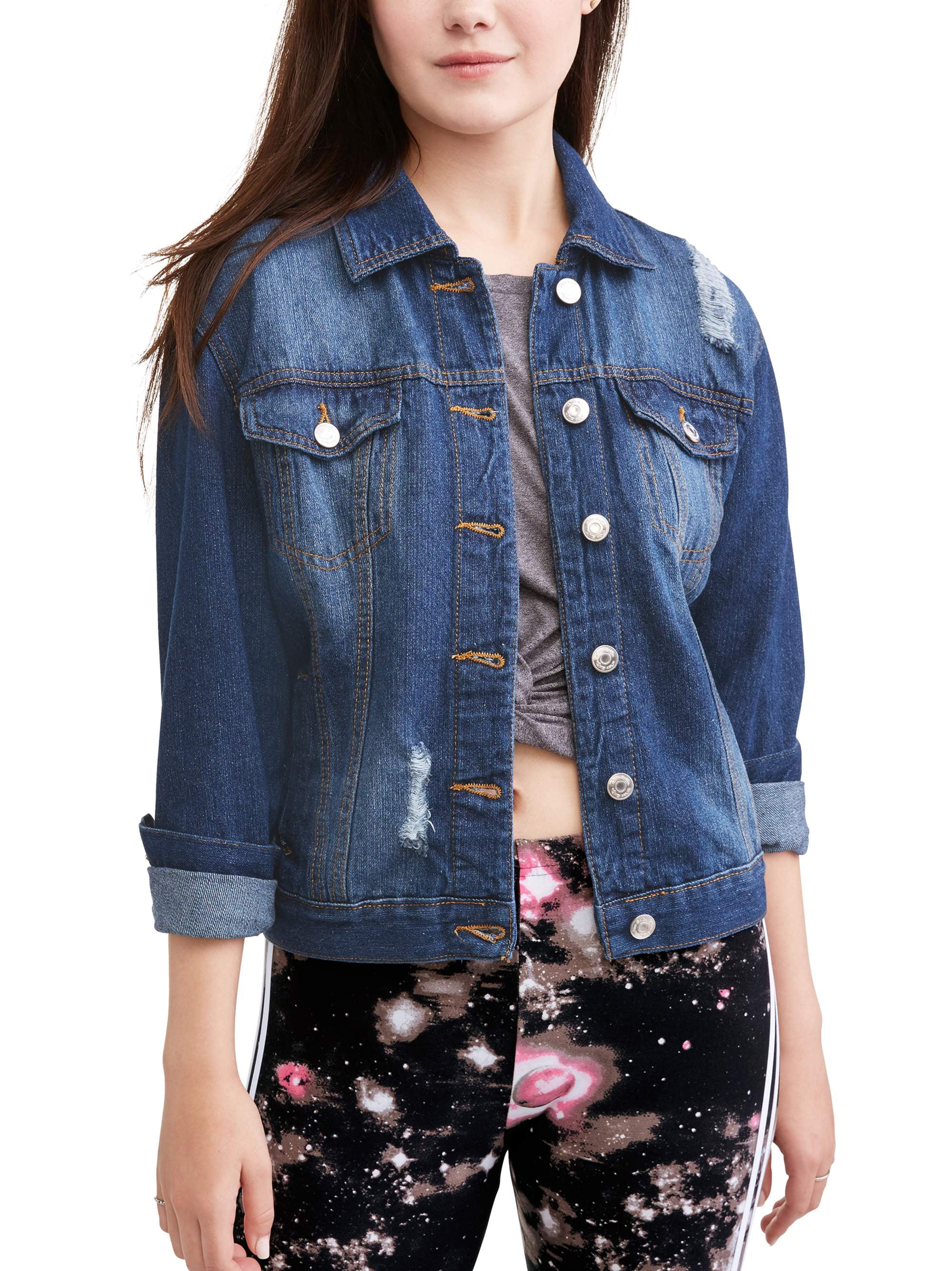 new look denim jacket women