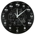 thumbnail image 1 of Bgsha Modern Wall Clock with Periodic Table Design for Classrooms and Offices, 1 of 10