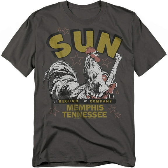 Sun Records T-Shirt Rockabilly Rooster Unisex Graphic Tee for Men & Women