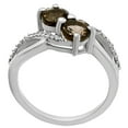 thumbnail image 5 of Natural Smoky Quartz - Brazil 925 Sterling Silver Ring s.5 Jewelry DGR1130_F_5 R-1033, 5 of 7