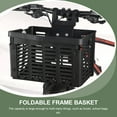 thumbnail image 3 of KONTONTY Foldable Bike Basket for Bikes Rectangular PP 1Pack, 3 of 8