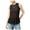 Black - vblackivory, variant on maison Jules Womens Peplum Knit Blouse, White, X-Large