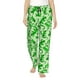 thumbnail image 1 of Balery Green Lizard Pantalones de pijama para mujer, pijamas ultraligeros, pantalones de estar por casa-Large, 1 of 6