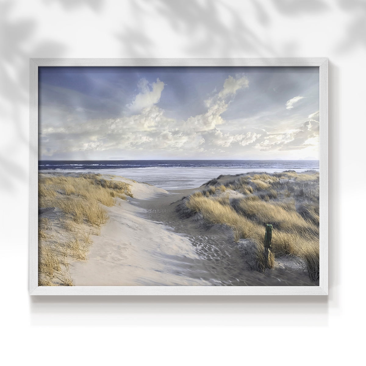 Aisle Marker by Mike Calascibetta - Restickable Framed Giclée Print