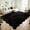 Black, variant on ZACOO 9'x12' Solid Plush Long Pile Machine Washable Area Rug, Scalloped Edge Non Slip Ultra-Soft Carpet for Living Room Dining Room, Black
