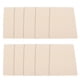 thumbnail image 1 of 10 piezas de piel de práctica de microblading de doble cara, piel de silicona elástica suave para entrenamiento de tatuajes de cejas, 1 of 10