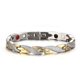 thumbnail image 1 of Pulsera de terapia magnética Pulsera de acero elegante Joyería Terapéutica Astilla y chapado en oro - dos colores Sincero Electrónica, 1 of 1