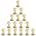 thumbnail image 1 of Urban Deco Wedding Table Numbers for Wedding Reception, Gold Table Number Holders for Weddings, Menu Holder Dual Sided Steel 1.6 Inch Pack of 16 Picture Holders for Tables (Gold), 1 of 7