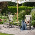 thumbnail image 2 of ECOPATIO 3-Piece Outdoor Rocking Chair Set of 3,All Weather Poly Lumber Adirondack Rocker Chair with High Back,Gray, 2 of 6