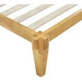 thumbnail image 5 of Bme Chalipa 14” Solid Wood Bed Frames - Wood Platform Bed Frame - Japanese Joinery Bed Frame - Wood Slat Support - Bed without Box Spring - Easy Assembly - Minimalist & Modern Style, Natural - Twin, 5 of 12
