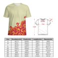 thumbnail image 2 of Paisley Women T-Shirt Classic O Neck T-Shirts Short-Sleeve Trendy Animal Print Design Tshirt Casual Clothing, 2 of 5