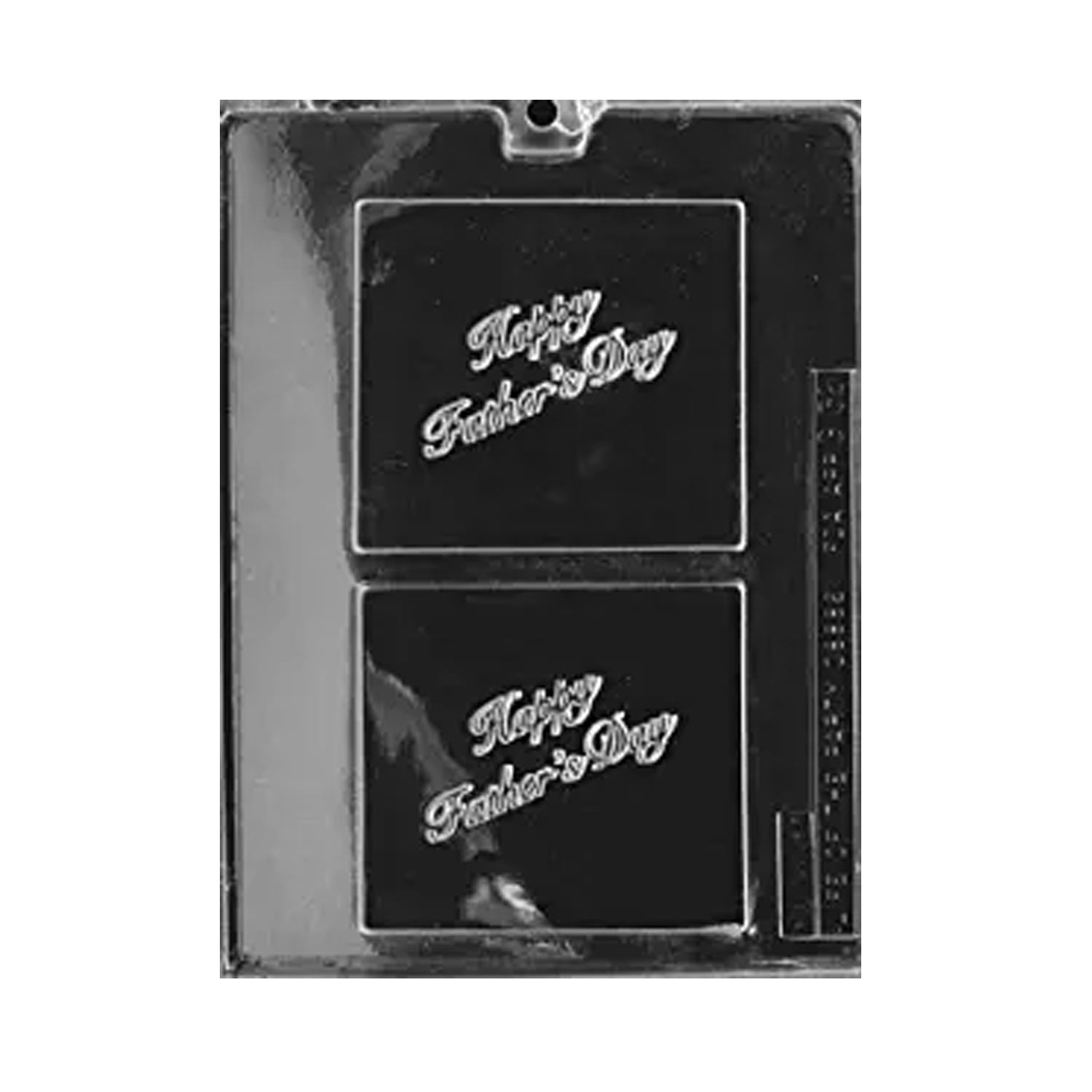 Candyland Crafts HAPPY FATHER'S DAY Chocolate Candy Soap Mold Combo Food Safe Plastic, Durable