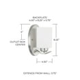 thumbnail image 3 of Capital Lighting 615211BZ-338 Dixon 8" Tall Wall Sconce - Bronze, 3 of 7