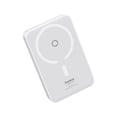 thumbnail image 2 of Power Bank Magnética 5000 mAh PD 20W Baseus MagPro con Soporte y USB-C lateral Blanco, 2 of 7