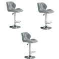 thumbnail image 1 of Heavenly Collection Modern Adjustable Stool with stainless steel frame, 1 of 4