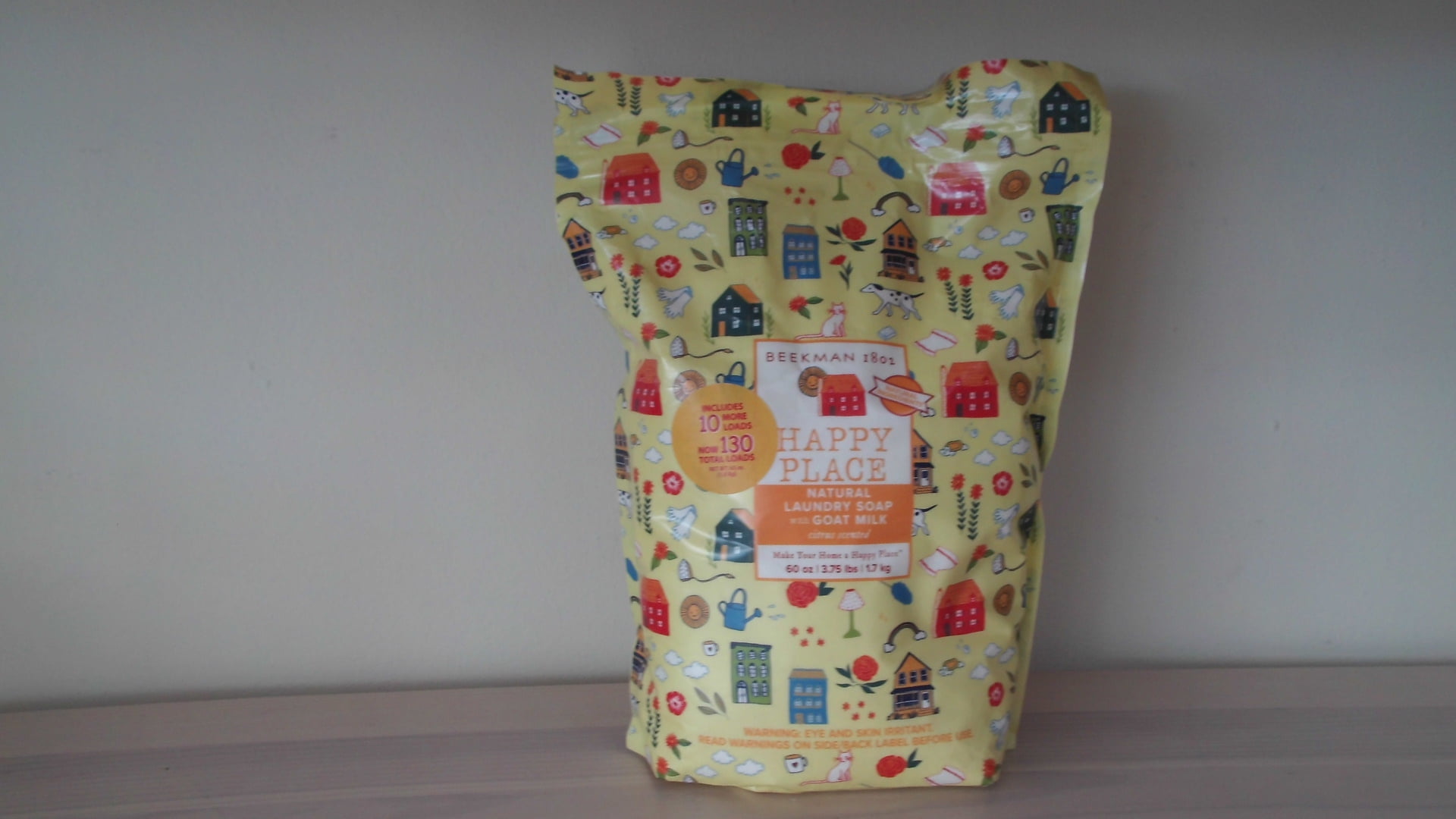 Beekman 1802 Happy Place Goat Milk Laundry Soap Citrus Scented 130