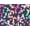 Party Multi, variant on Women's Plus Size A-Line Flowy V-Neck Tankini Top With Built-In Bra