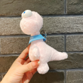 thumbnail image 3 of Plush Dinosaur Key Chain Stuffed Animal Toys Backpack Decorations Pendant Key Ring (Pink), 3 of 4