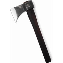 WICING 15.7" Hatchet, 1065 Manganese Steel Blade with Beech Wood Handle, Balanced Hand Axe for Outdoor Use, 3-Pack