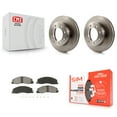 thumbnail image 1 of Transit Auto Front Disc Brake Rotors and Semi-Metallic Pads Kit for Car Ram 3500 2500 1500 Dodge K8S-100236, 1 of 11