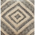 thumbnail image 5 of Fennco Styles Handmade Tufted Diamond Block Print Cotton Decorative Throw Pillow Cover 20" W x 20" L - Black Square Cushion Case for Home, Couch, Bedroom, Living Room and Office Décor, 5 of 5