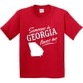 thumbnail image 3 of Inktastic Someone in Georgia Loves Me Youth T-Shirt, 3 of 5