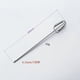 thumbnail image 1 of 3pcs Stainless Steel Egg Beater Whisk Attachment Hand Mixer Beaters Kitchen Blender Attachments Accessories for Electric Handheld Mixer, 1 of 3