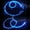 Blue, variant on Colorful Led Dance Flash Optical Fiber Whip Lamp Prop 7 Color Dance Whip