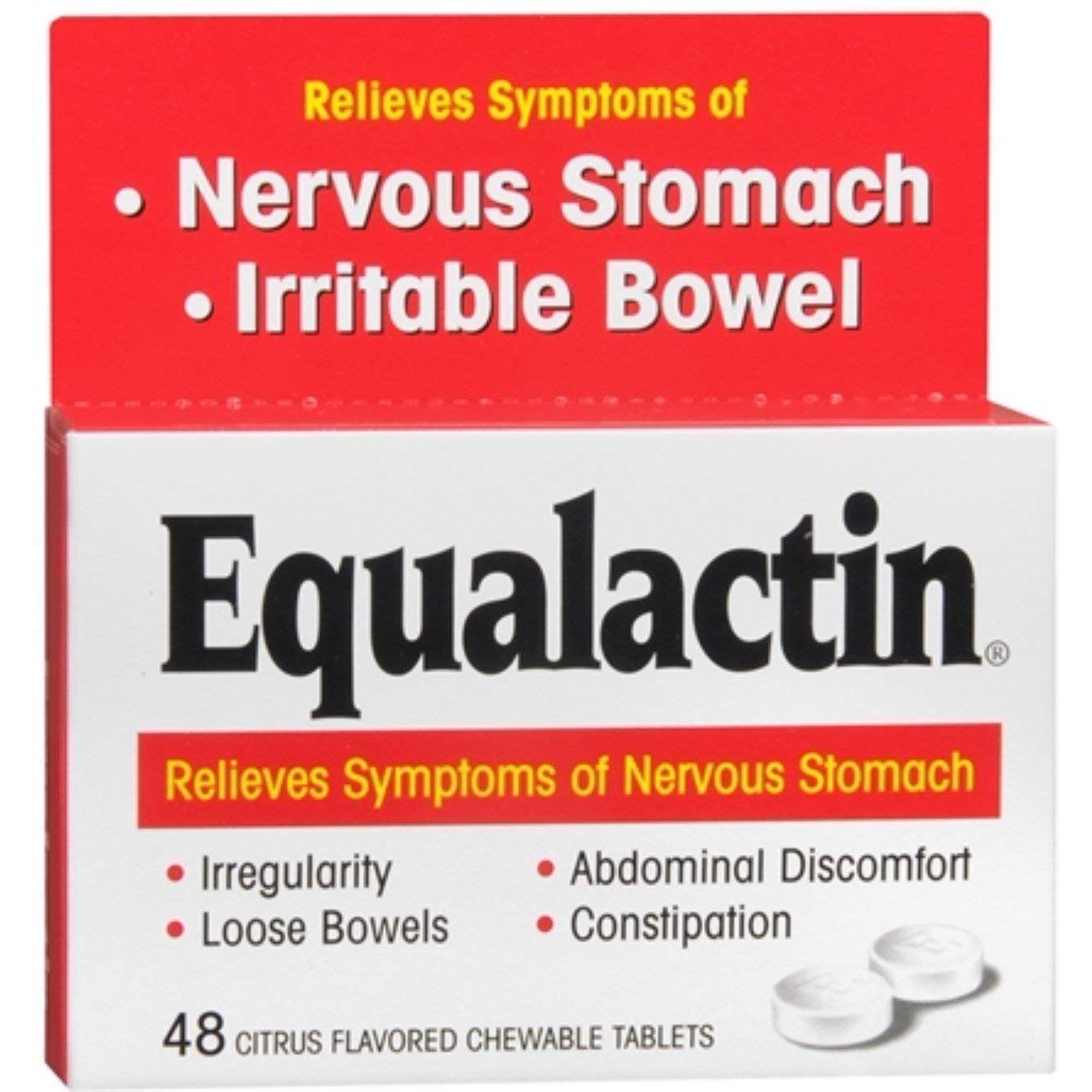 Equalactin Chewable Tablets 48 Tablets (Pack of 4)