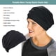 thumbnail image 4 of Minnieouse Gorro de pelo elástico, gorros, tocados, tocados ajustables a la moda, accesorios de ropa para exteriores, turbante, envoltura para la cabeza Sombreros Negro Minnieouse AP011167-01, 4 of 6