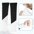 thumbnail image 7 of Vocoste 1 Pair Cooling Arm Sleeves for Women Sports Arm Sleeve Covers Sun Protection Black White, 7 of 7