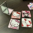 Cute Small Hello Kitty Kitten Makeup Mirror Custom Pattern Portable