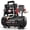 black-3 GAL, variant on 3Gallon Ultra Quiet Air Compressor with Two Quick Couplers 1.2HP MAX115PSI Oil-Free Air Compressor Steel Tanks, 70dB Air Compressor with Wheels for Spray Painting, Auto Repair, Woodwork Nailing