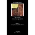 thumbnail image 1 of Libro La Region Mas Transparente Tapa Blanda, Autor Carlos Fuentes, Editorial Catedra, 1 of 1