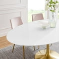 thumbnail image 4 of Lippa 78" Oval Wood Dining Table, 4 of 6