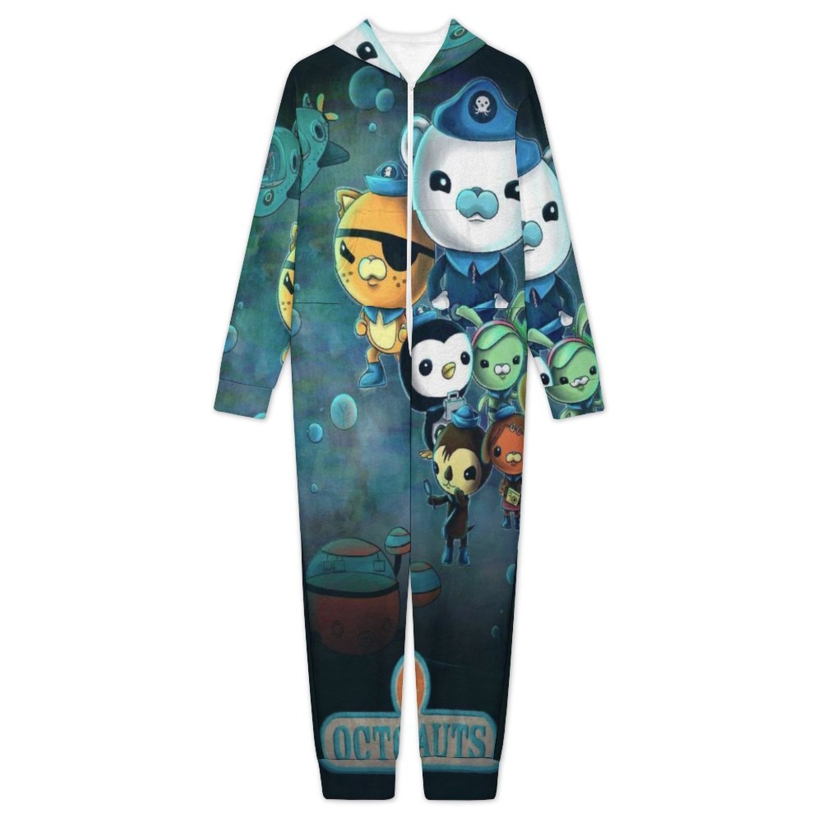 Octonauts Soft Hooded Onesies Pajamas Costume Halloween Christmas