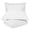White, variant on BNM Cotton Blend Duvet Set, King/ California King, Ivory