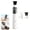 White, variant on Handheld Coffee Vacuum Cleaners, Coffee Grounds Vacuum for Barista Stations, 3000Pa Rechargeable Handheld Cleaner, Soft Bristle Brush and Angled Nozzle