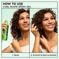 thumbnail image 6 of Garnier Fructis Style Curl Shape Conditioning Defining Spray Hair Gel for Curly Hair, 8.5 fl oz, 6 of 12