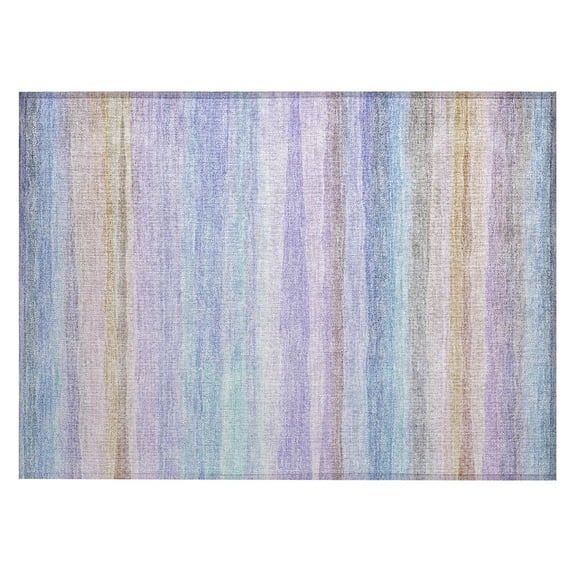 Dalyn Rugs Machine Washable Indoor/Outdoor Chantille ACN2093 Lavender 1'8" x 2'6" Rug