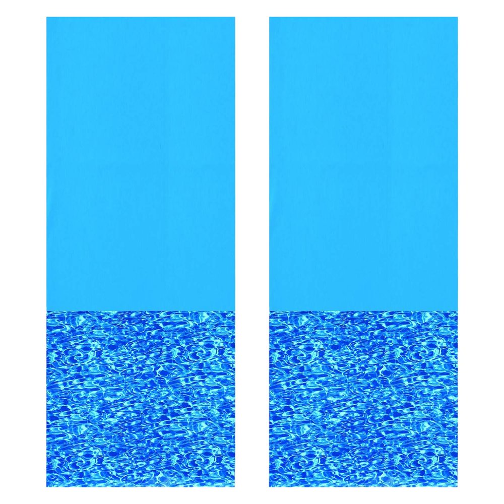 round overlap above ground pool liner