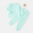 thumbnail image 2 of UAYOTSE Infant Baby Bear Patch Pajama Set Kids 6 12 18 24 Months 2T 3T 4T 5T fit Pjs Soft Breathable Sleepwear Outfit Size 18-24 Months, 2 of 9