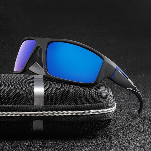 Polarized Sports Sunglasses for Men and Women - Strong Plastic Frame and TAC Lenses - Universal Style - Glare Reduction for Outdoor Activities